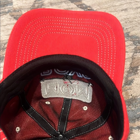 Red “Mom of Boys” Embroidered Hat NWOT - Picture 6 of 7